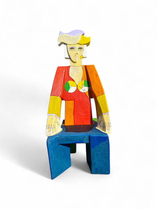 Skulpturaler Sessel von Ludo Huys