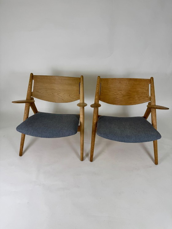 Image 1 of 2 poltrone CH28 Carl Hansen Hans J Wegner Easy Chair Mid Century