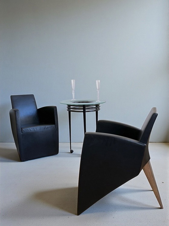Image 1 of Rolling Side Table by Pascal Mourgue for Artelano, 1980s