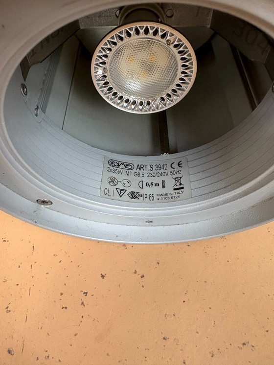 Image 1 of Simes Slot Round Wall Lamp 