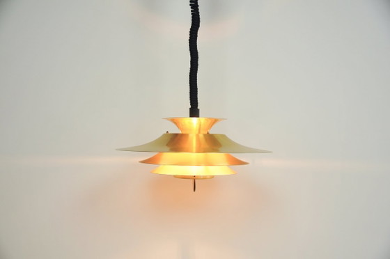 Gouden Schijven Trekhanglamp Vitrika – Hanglampen, Metal (photo 2 of 5)
