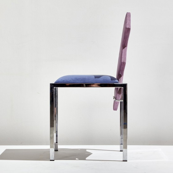 Image 1 of MK10080 Sedie Omaggi di Salvati & Tresoldi per Saporiti Italia, set da 4