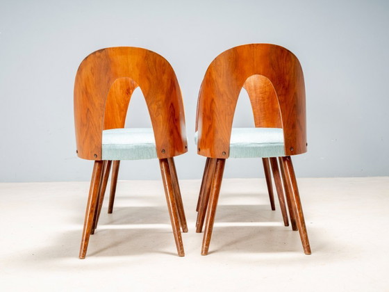 Image 1 of Antonín Šuman stoelenset, Tatra Nábytok, Tsjechoslowaaks ontwerp, jaren 60