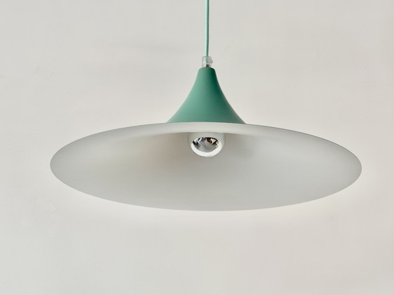 Lampada a sospensione Vintage Semi di Bonderup & Thorup per LYFA – verde menta/pistacchio – 1968 (photo 2 of 14)