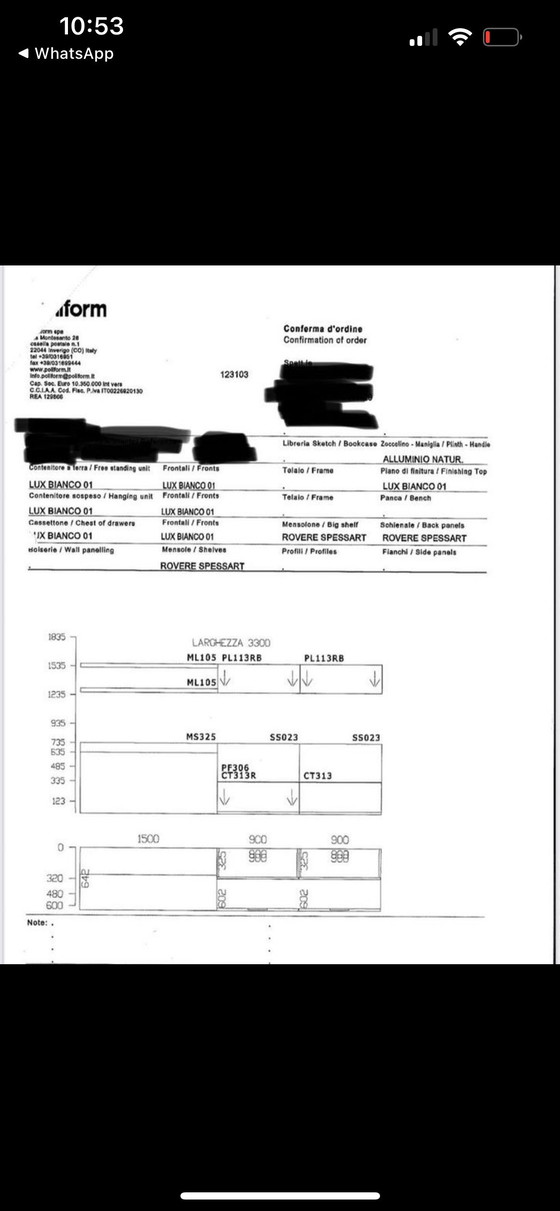 Image 1 of Parete attrezzata Sintesi Poliform