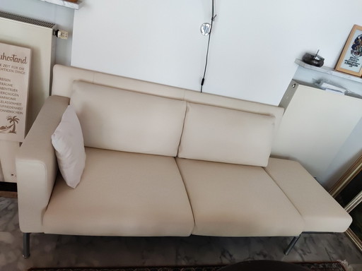 Collection Walter Knoll : Canapé Jason 390 + 2 fauteuils Jason 391 – banken, Leather, Metal