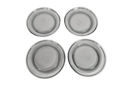 Vetro Leerdam - Andries Copier - modello Circula - vetro pressato - lastre - 1953