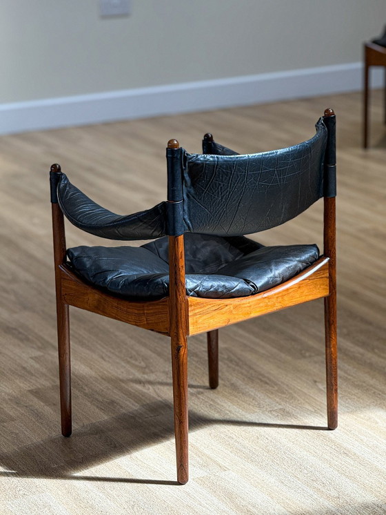 Image 1 of Table et chaises à rallonge pour salle à manger (par Kristian Solmer Vedel)