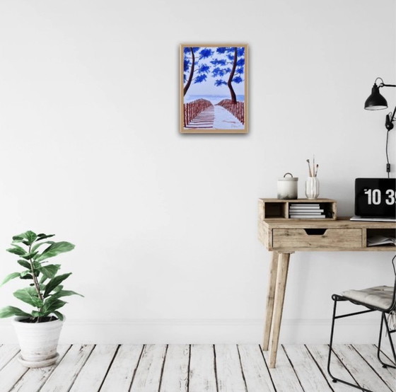 Image 1 of Inchiostro su carta Fabriano bianca. 40x30cm.