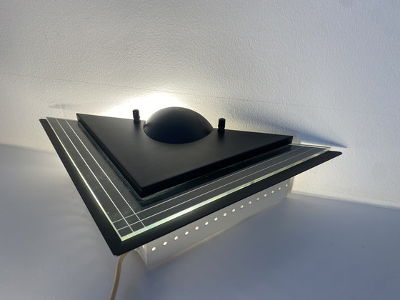 Image 1 of Vintage Herda - Lampade da parete in stile Memphis, anni '70, set di 2