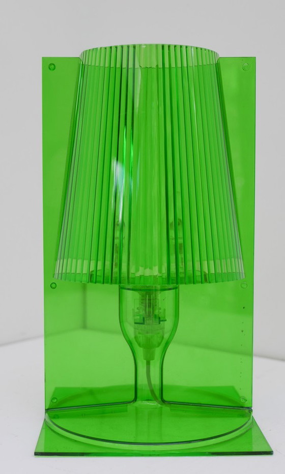 Take Table Lamp in Green Transparent Polycarbonate by Ferruccio Laviani for Kartell, 2003 (photo 16 of 17)
