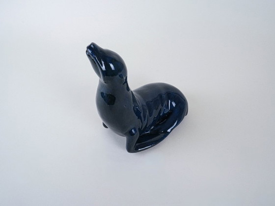 Image 1 of Figurine de sceau en céramique, design italien, années 1960, fabriquée en Italie