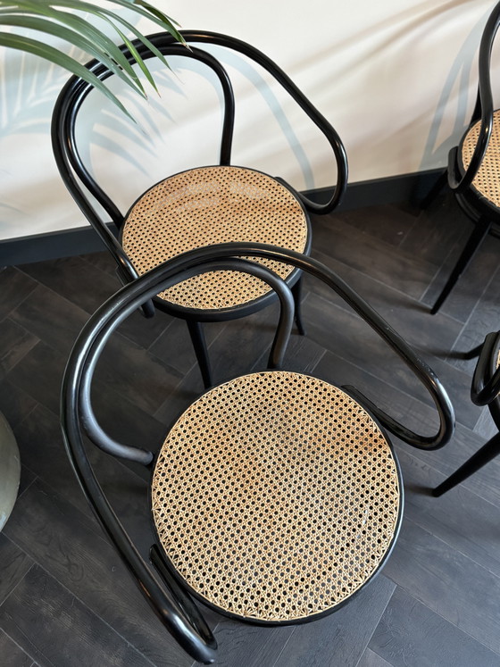 Image 1 of 4 Ligna Thonet style stoelen