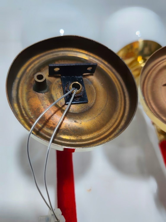 Image 1 of Coppia di appliques. Spagna, anni '50.