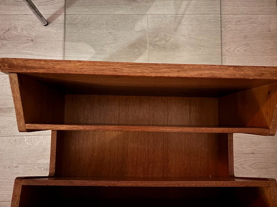 Besonderer Art Deco Schrank / Bibus – Haager Schule – 1920er/30er Jahre – TV-Möbel, Wood, Glass (photo 8 of 10)