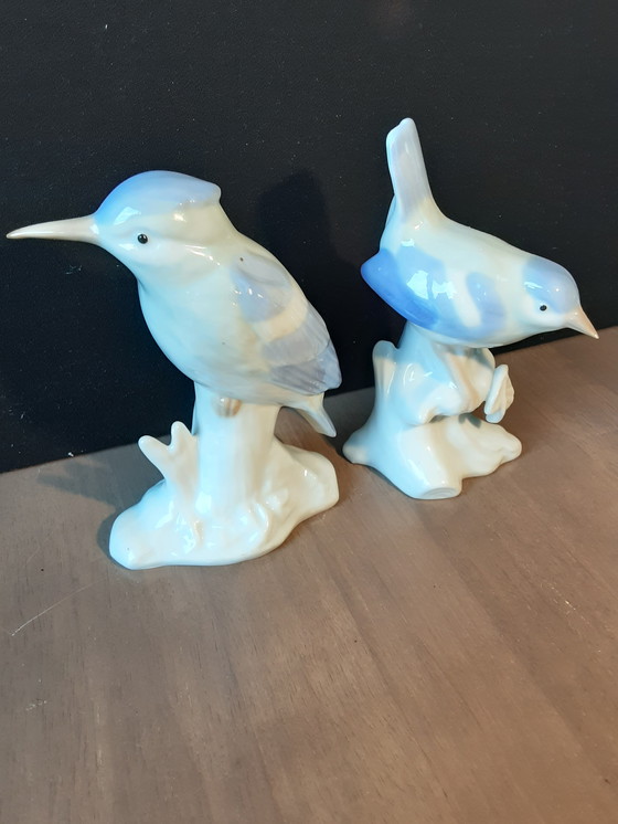 Image 1 of Oiseaux en porcelaine