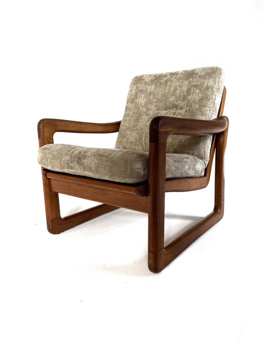 Image 1 of Poltrona vintage + divano a 3 posti, Holstebro Møbelfabrik '80