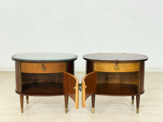 Image 1 of 2x Mid-Century Nachttisch / Skandinavischen Design / Nachttisch / Nachtschrank