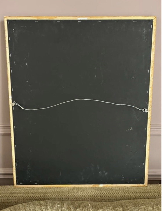 Image 1 of Set aus 2 signierten abstrakten Kunstwerken – Ausdrucksstarke moderne Kunst – Gerahmt