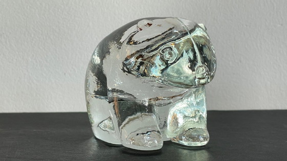 Image 1 of BOUGEOIR Ours Polaire CRISTAL Vintage