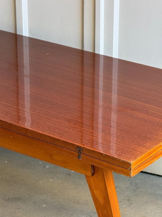 Mesa Magic Revelation Albert DUCROT, años 50 – Mesas de comedor, Madera (photo 11 of 13)