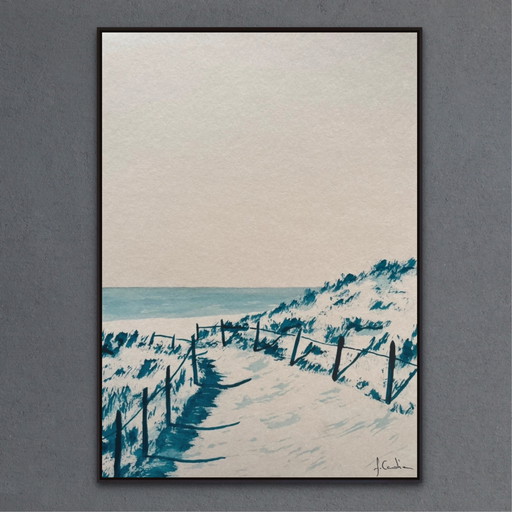 Artist's sketch 21x15cm