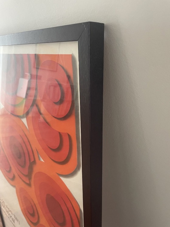 Image 1 of Framed original exhibition poster Milan Trade Fair - 101x65cl