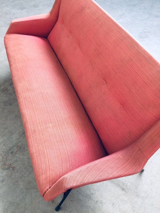 Image 1 of Sofá de tres plazas modelo S12 original de Alfred Hendrickx para Belform, Bélgica, 1958