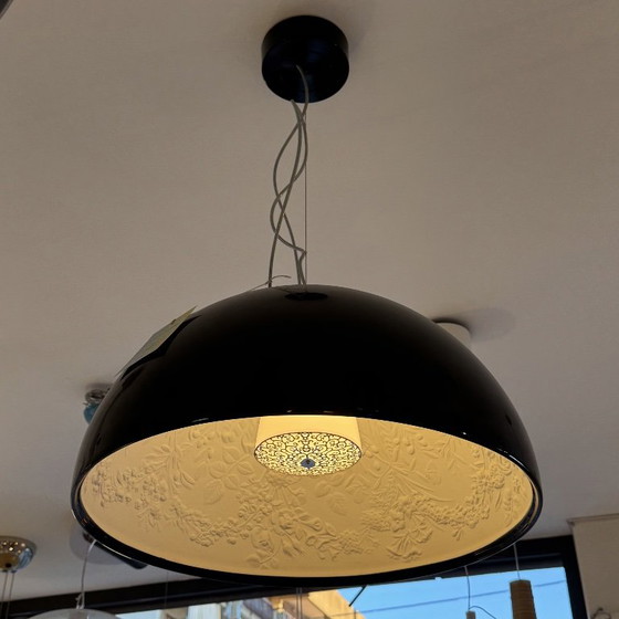 Lampada Flos Skygarden 1 Nero Lucido Sospensione Marcel Wanders Design Originale – Lampade a sospensione (photo 6 of 6)