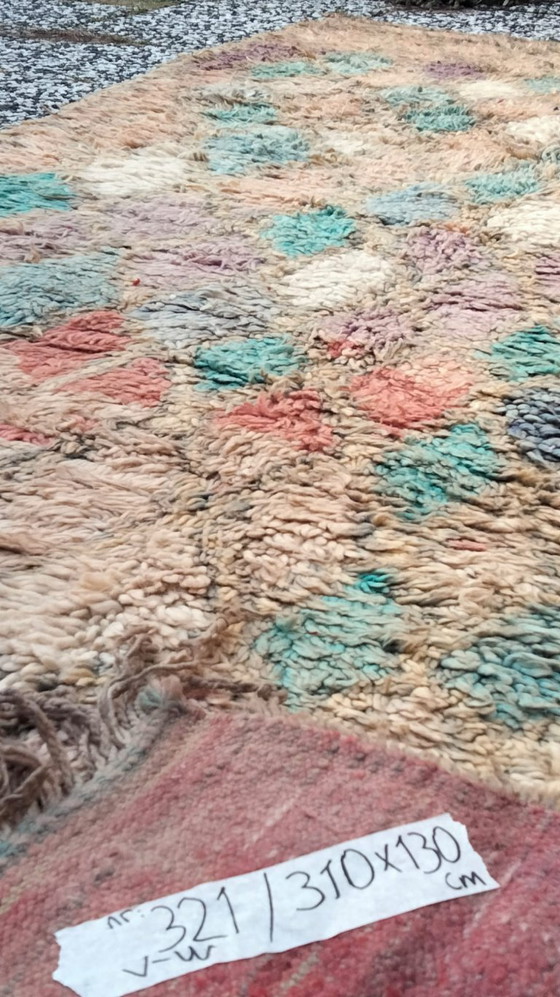 Image 1 of Handgeknoopt Berber kleed wol 310x130cm