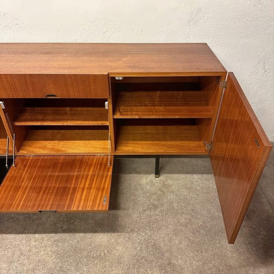 Image 1 of Aparador de teca de Paul Geoffroy, 1950