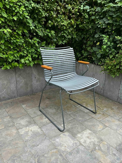 CLICK tuinstoel met lage rugleuning – Houe, tuinstoelen, Metal, Plastic