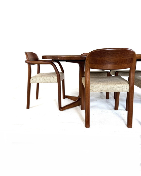 Image 1 of Tavolo da pranzo allungabile XXL vintage, Glostrup Møbelfabrik '70