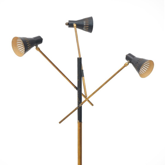 Image 1 of Stehleuchte mit 3 Armen, 1950er Jahre