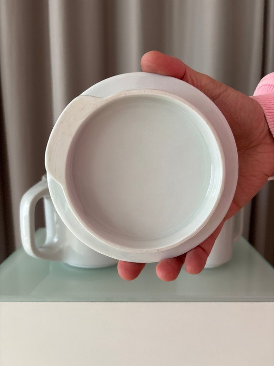 Deux théières en céramique blanche, thomas, Accessoires de table, Modern (photo 13 sur 15)
