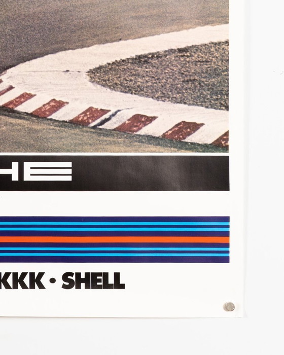 Image 1 of Porsche-Sieg 4 Stunden Pergusa – 1976 – Original Vintage Motorsport Poster by Erich Strenger – Racing, Mid-Century – 102x76 cm