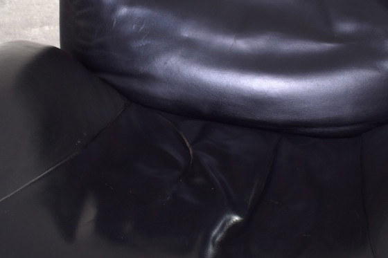 Wink leren stoel van Toshiyuki Kita voor Cassina, jaren 80. – Fauteuils, Plastic, Leather (photo 14 of 18)
