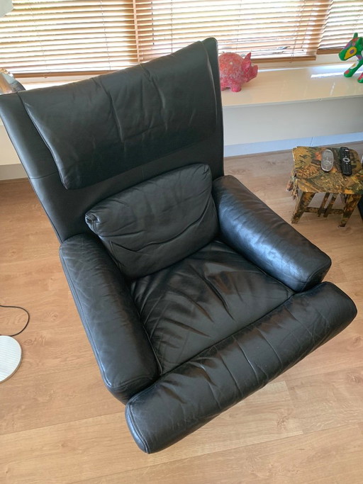 Poltrona Rolf Benz – fauteuils, Leather, Metal (photo 2 of 5)