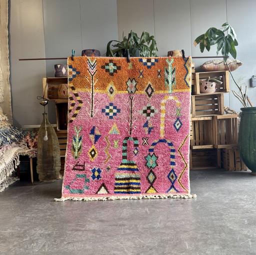 Roze & Oranje Modern Marokkaans Boho Decor