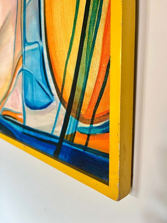 Image 1 of A. Nobre-Madeira, Astrazione, 1975, olio su tela