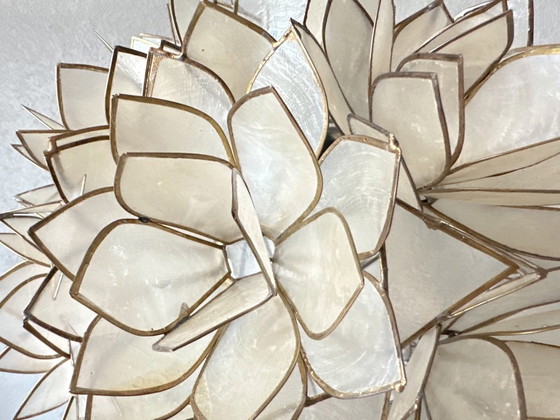 Image 1 of Vintage Capiz Hanglamp