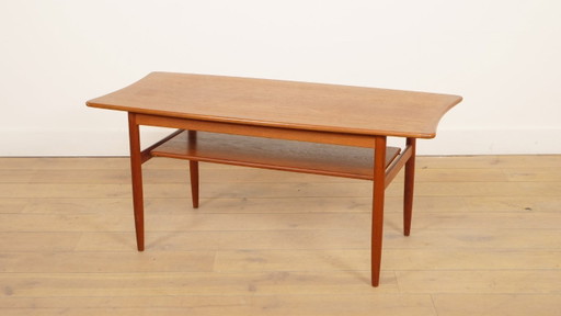 Vintage coffee table | Teak | Danish | Organic