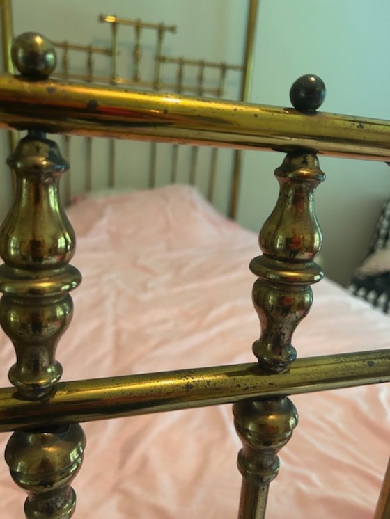 Image 1 of Letto in ottone antico