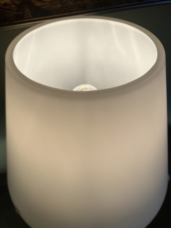 Image 1 of Italian Design Table Lamp "Virginia T" – Opal Glass – Aluminum – Made in Italy