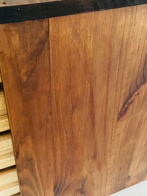 Image 1 of Mid-Century Schreibtisch-Aktenschrank/ Schreibtisch-Organizer