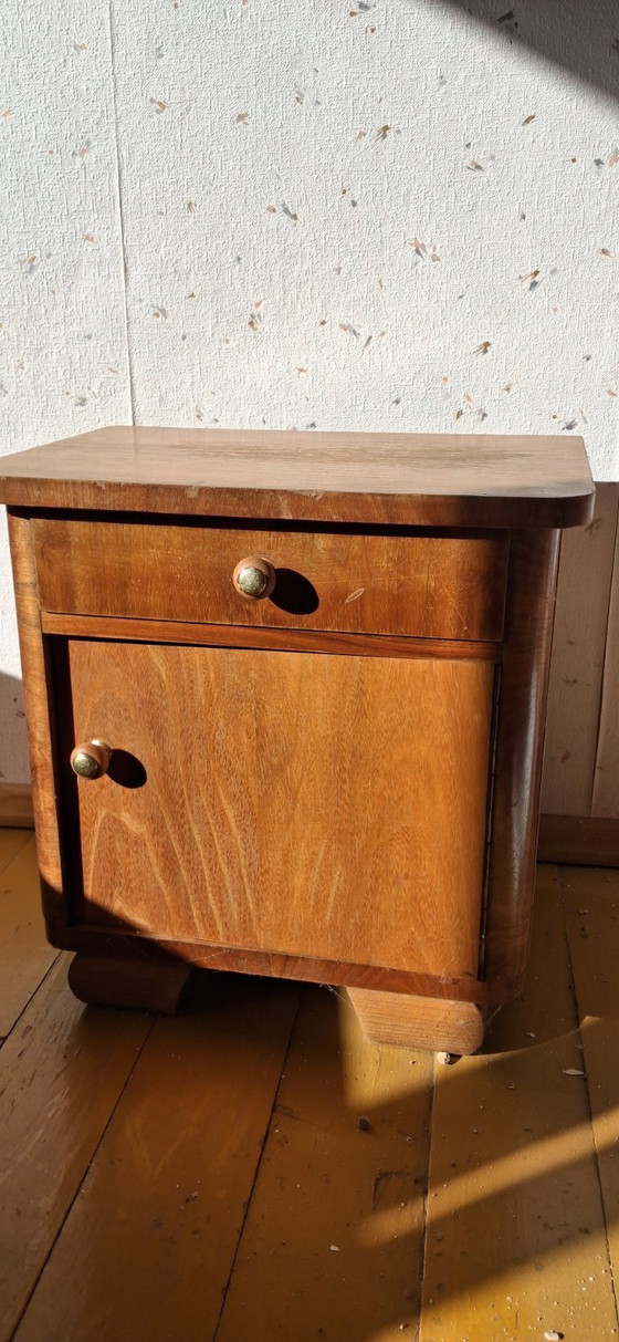 Image 1 of Pair of nightstand/ bedside table