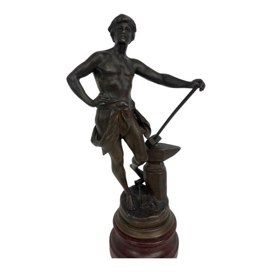 Image 1 of Skulptur von Auguste Moreau - L'Artisan de la Paix.