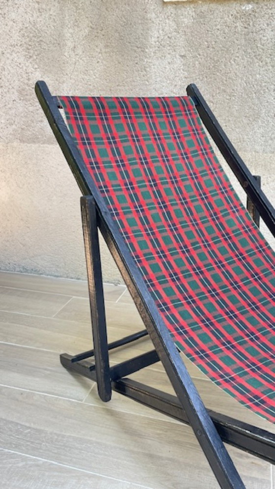 Vintage Canvas Folding Sun Lounger – Sunbed (photo 29 of 35)