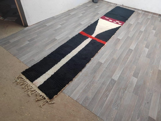 Image 1 of Moroccan Berber runner rug 300cm x 70cm