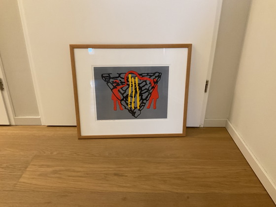 Image 1 of Zeefdruk juego 1 de Adrie Arendsman